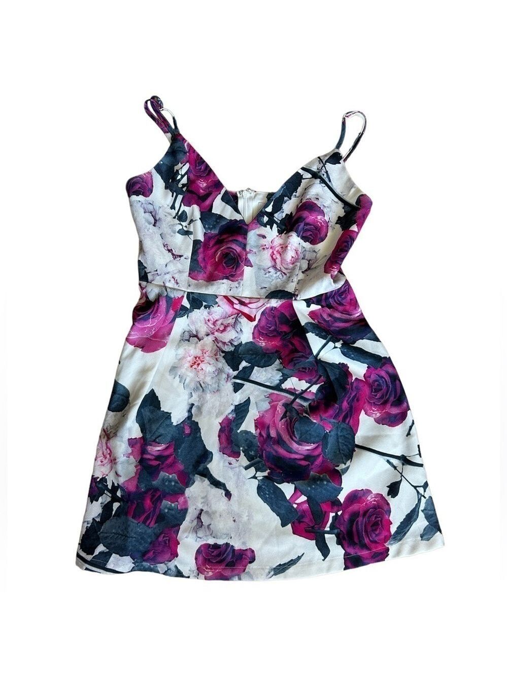 Tobi Floral Mini Sleeveless Dress